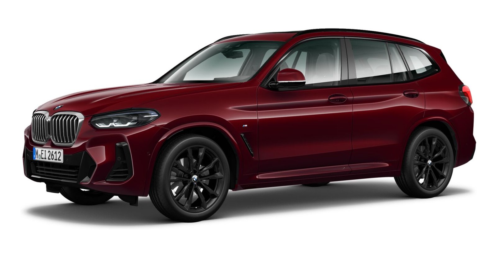 BMW BMW X in Rot von vorne BMW BMW X in Rot von vorne