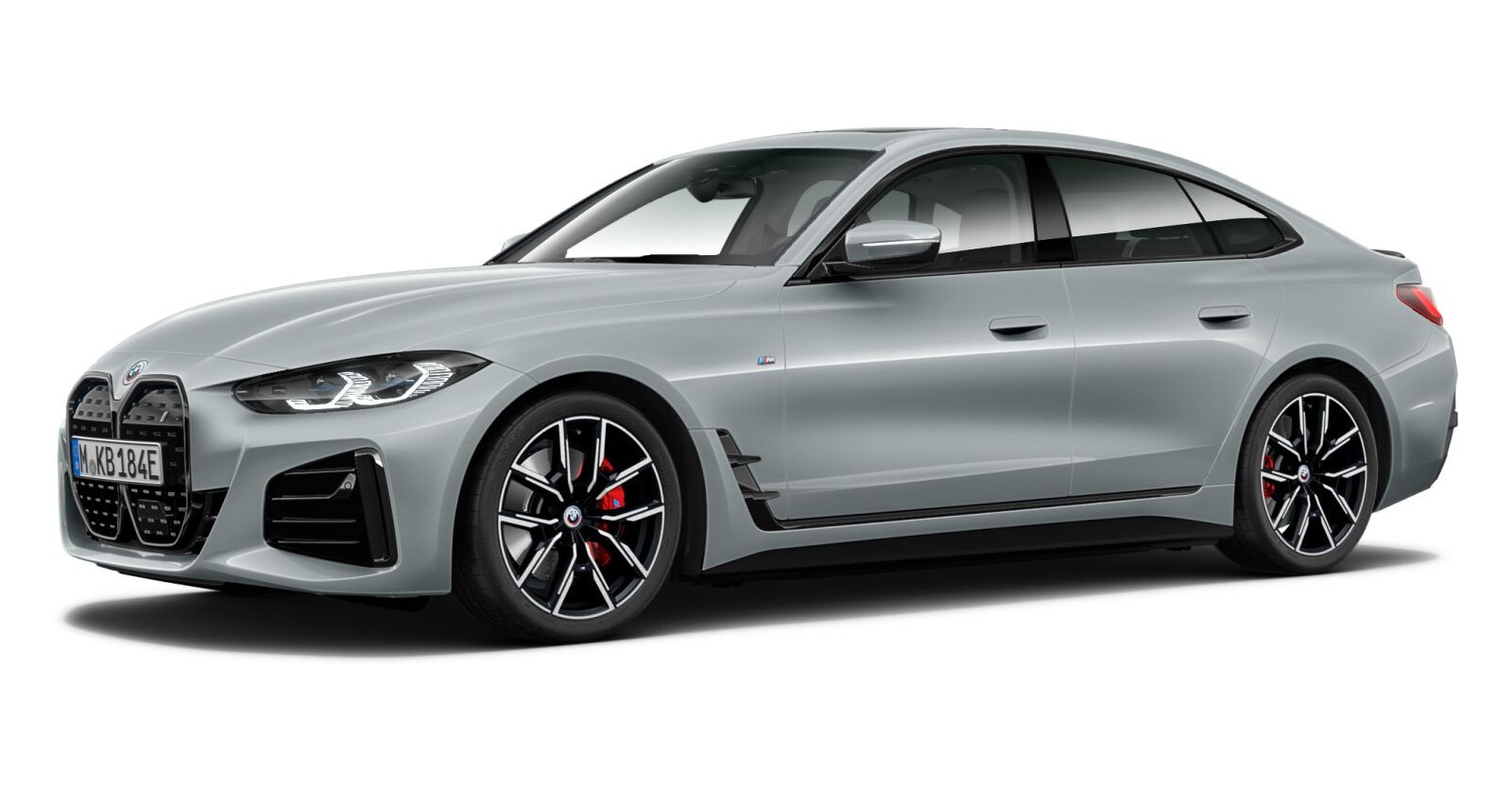 BMW BMW I in Grau von vorne BMW BMW I in Grau von vorne
