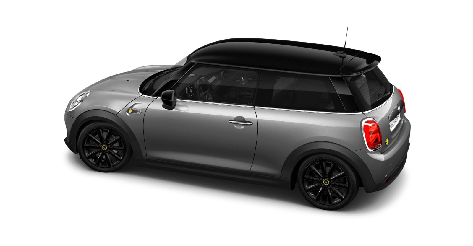 MINI MINI 3-Türer in Grau von hinten