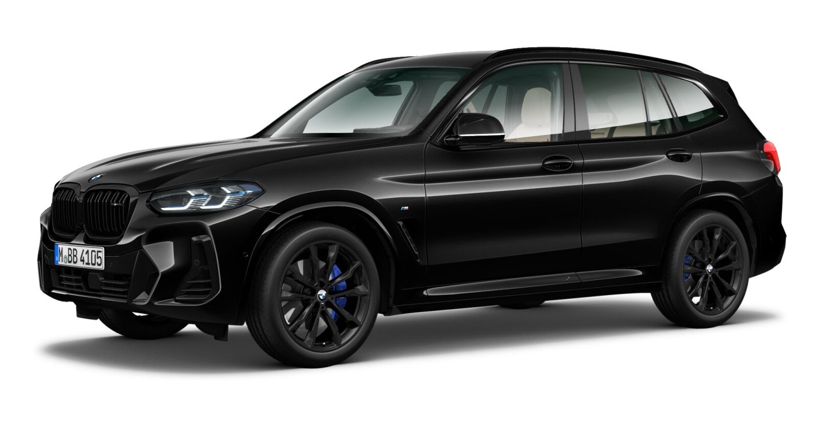 BMW BMW X in Schwarz von vorne BMW BMW X in Schwarz von vorne