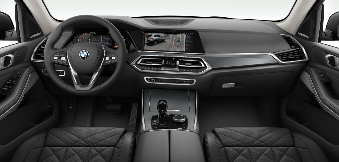 BMW BMW X im Innenraum von vorne
