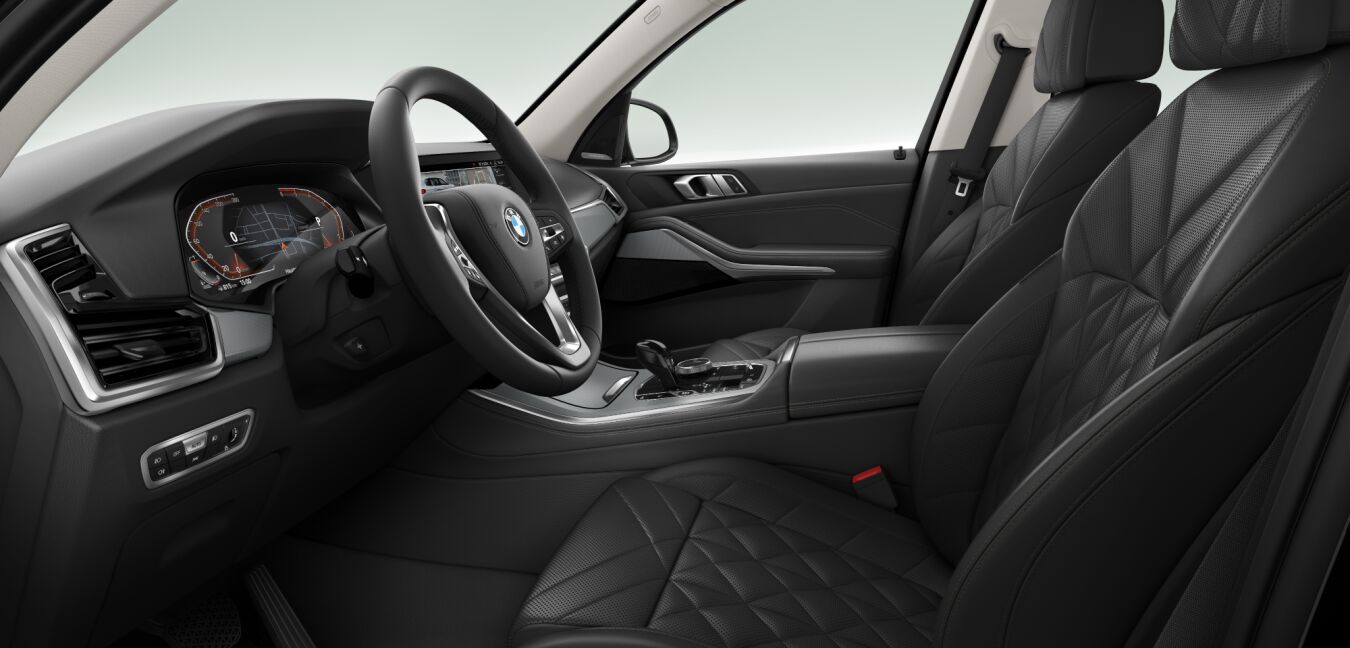 BMW BMW X im Innenraum seitlich