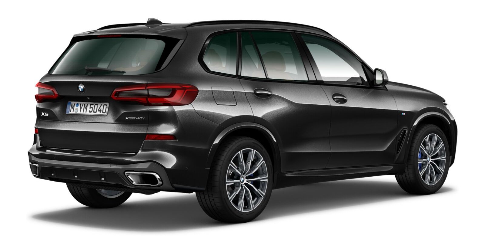 BMW BMW X in Schwarz von hinten BMW BMW X in Schwarz von hinten