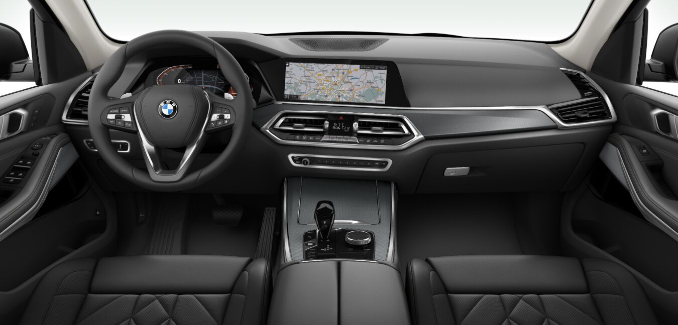 BMW BMW X im Innenraum von vorne