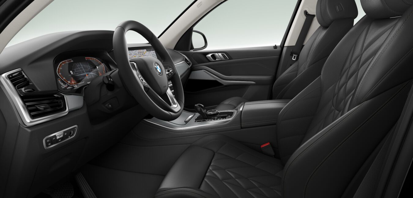 BMW BMW X im Innenraum seitlich