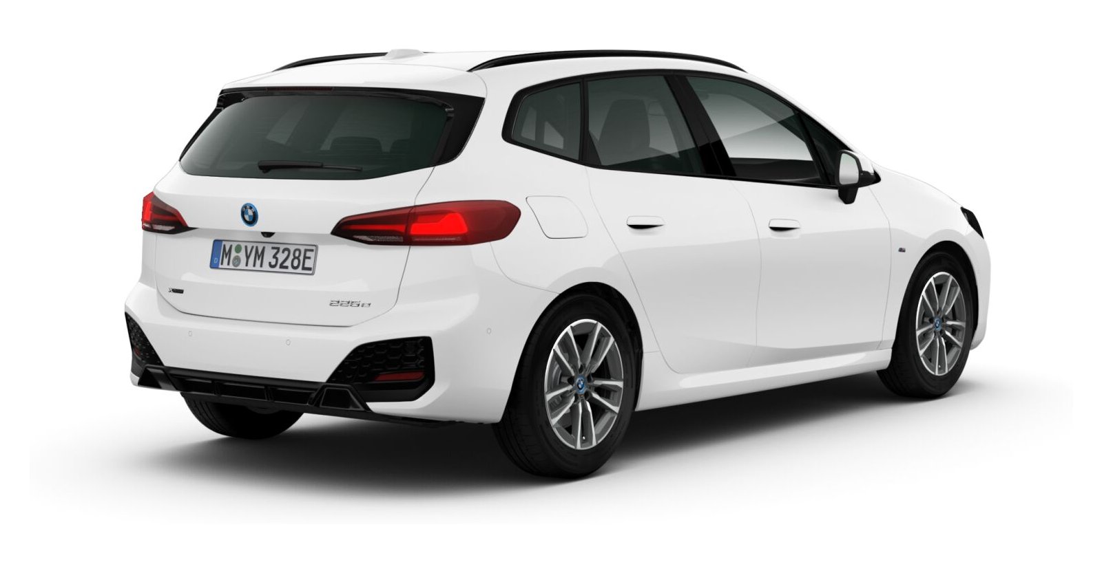 BMW BMW 2er in Weiß von hinten BMW BMW 2er in Weiß von hinten