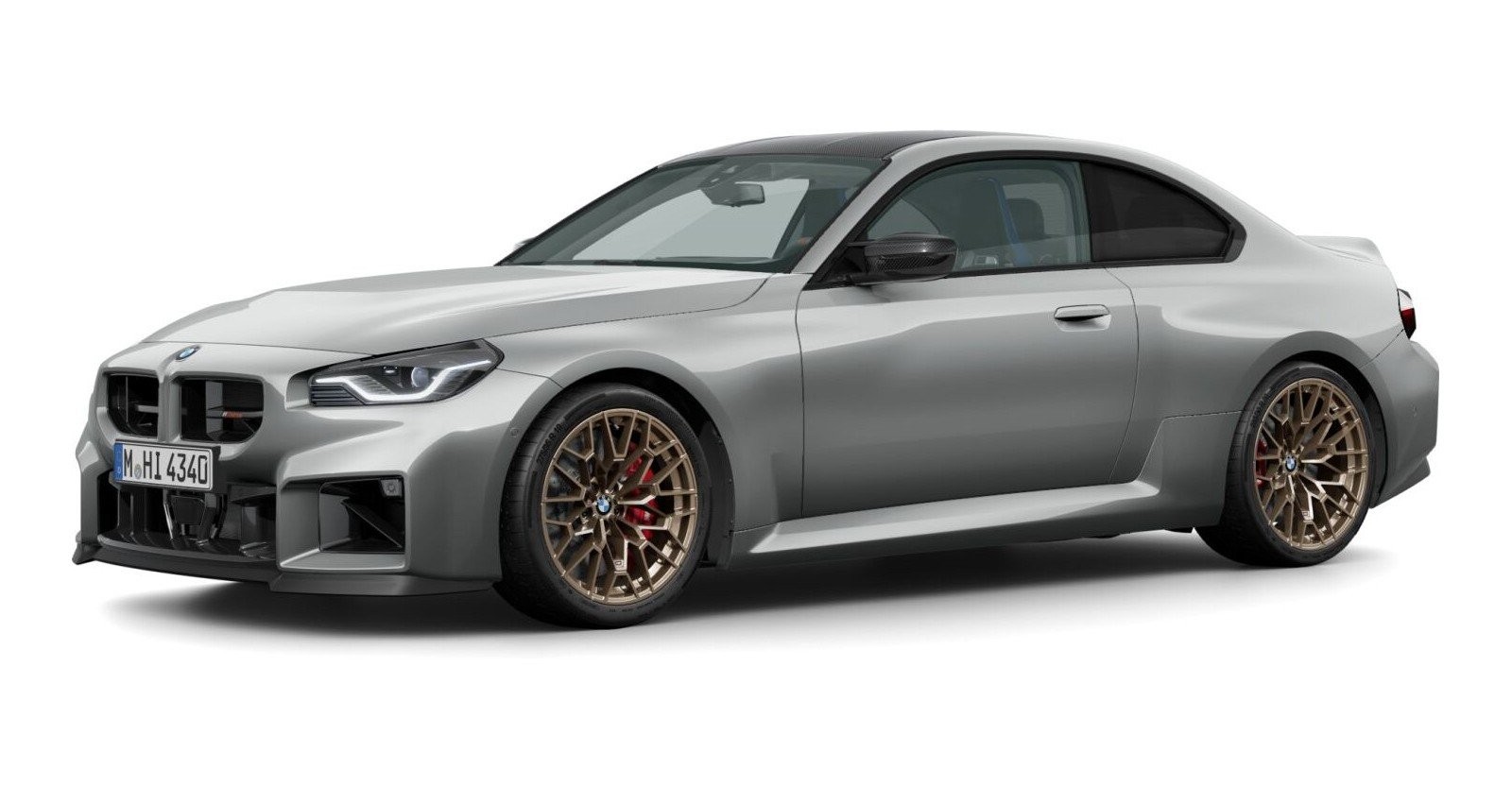 BMW M2 CS Coupe in Individual von vorne BMW M2 CS Coupe in Individual von vorne