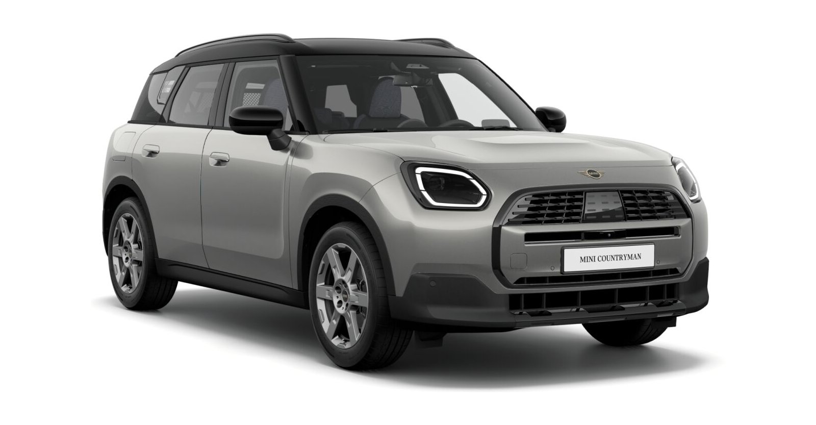MINI Countryman C in Silber von vorne MINI Countryman C in Silber von vorne