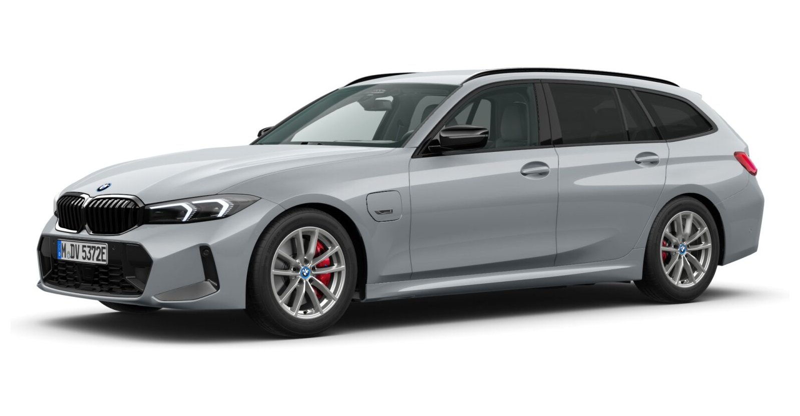 BMW BMW 3er in Grau von vorne BMW BMW 3er in Grau von vorne