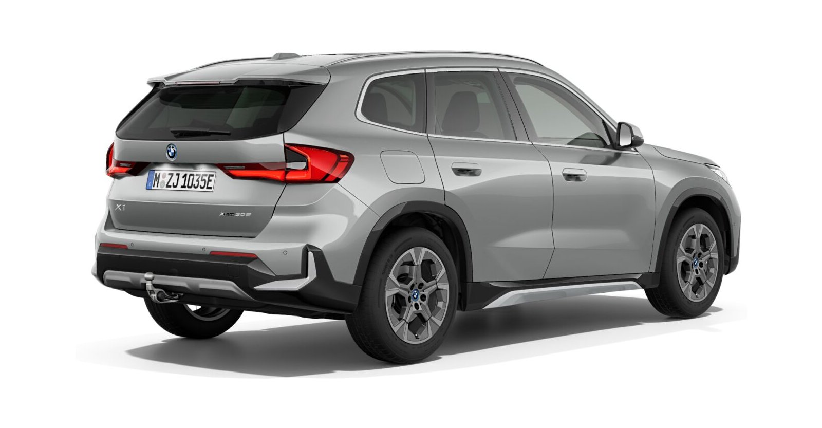 BMW BMW X in Grau von hinten BMW BMW X in Grau von hinten