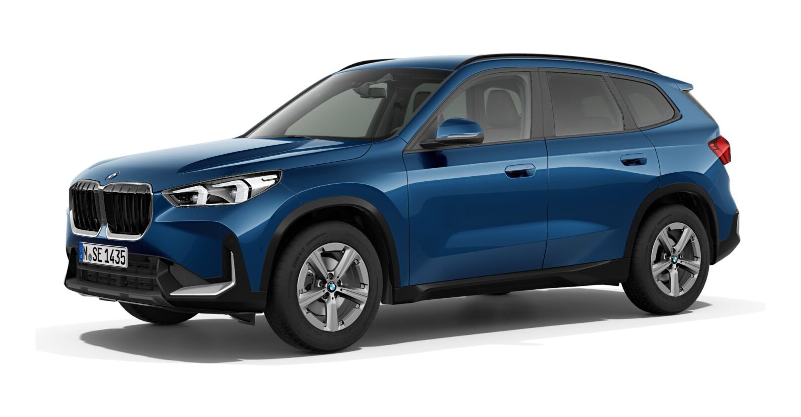 BMW BMW X in Blau von vorne BMW BMW X in Blau von vorne