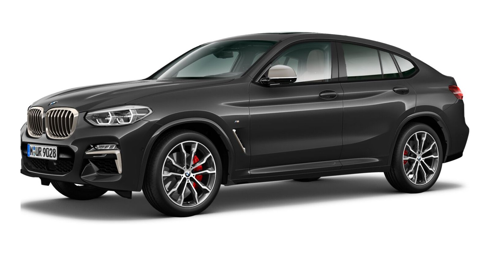 BMW BMW X in Grau von vorne BMW BMW X in Grau von vorne