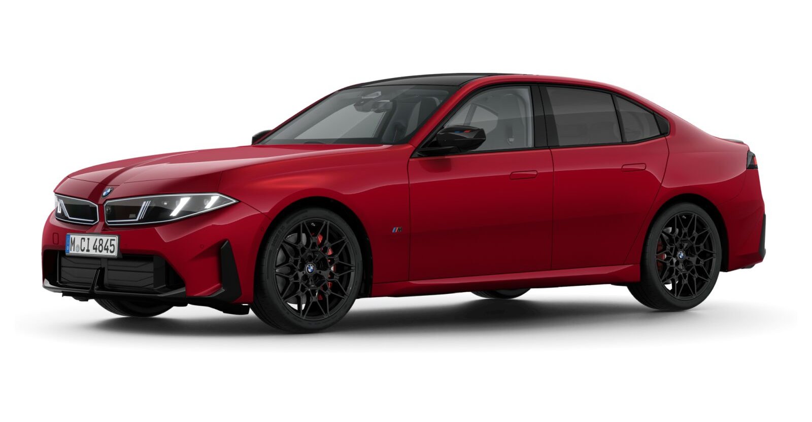 BMW BMW 3er in Rot von vorne