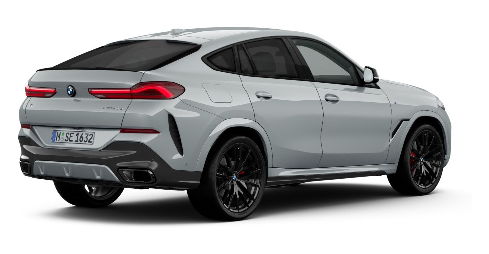 BMW BMW X in Grau von hinten BMW BMW X in Grau von hinten