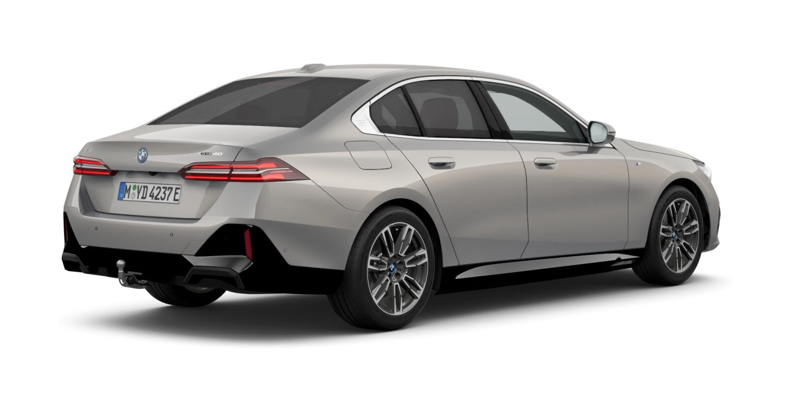 BMW BMW I in Grau von hinten BMW BMW I in Grau von hinten
