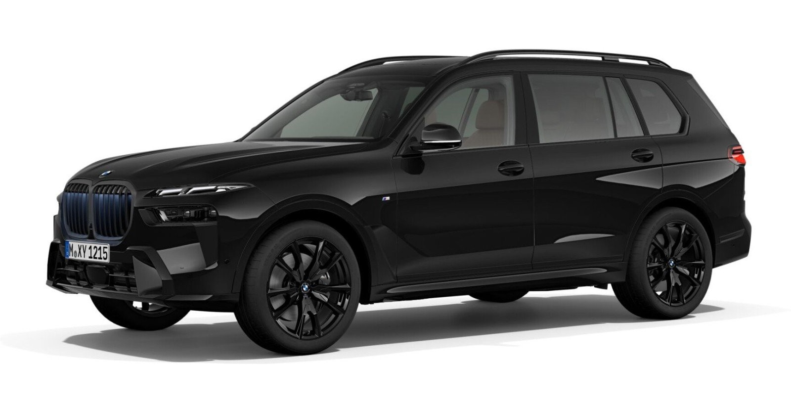 BMW BMW X in Schwarz von vorne BMW BMW X in Schwarz von vorne