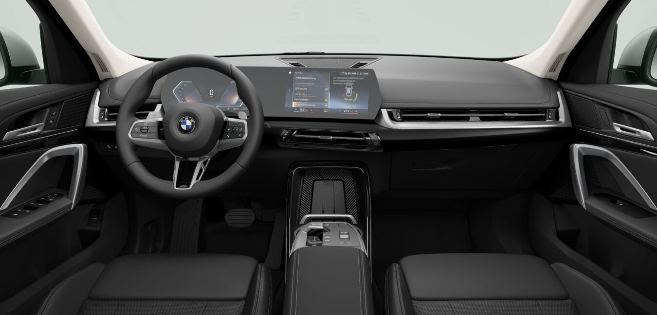 BMW BMW X im Innenraum von vorne