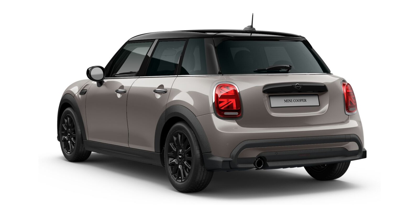MINI MINI 5-Türer in Grau von hinten MINI MINI 5-Türer in Grau von hinten