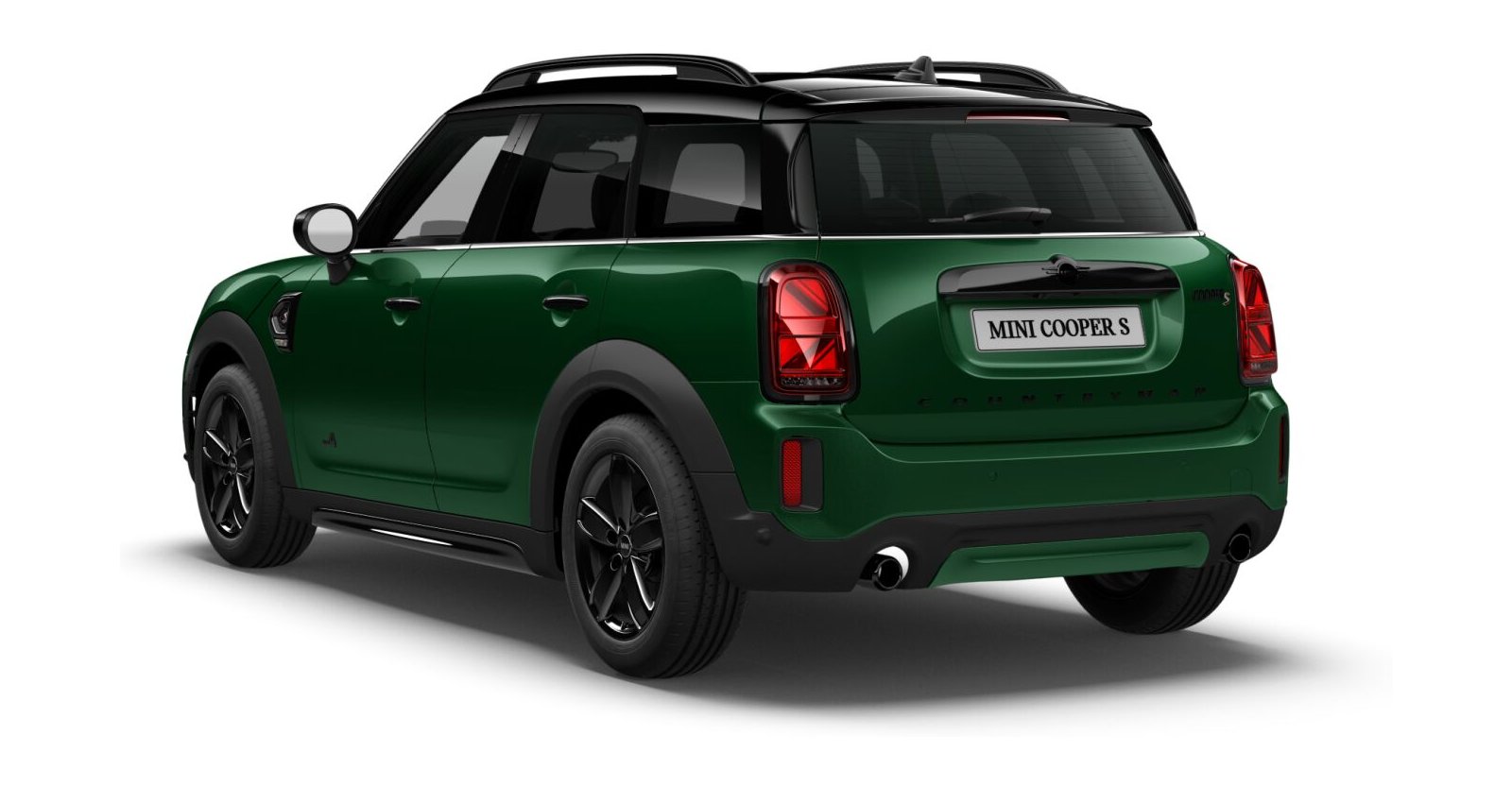 MINI MINI Countryman in Grün von hinten