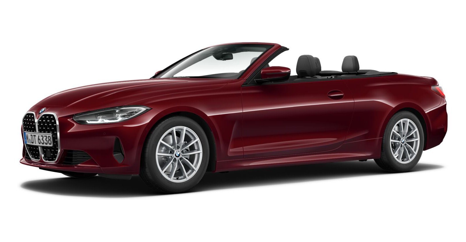 BMW BMW 4er in Rot von vorne BMW BMW 4er in Rot von vorne