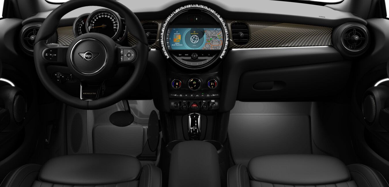 MINI MINI 3-Türer im Innenraum von vorne