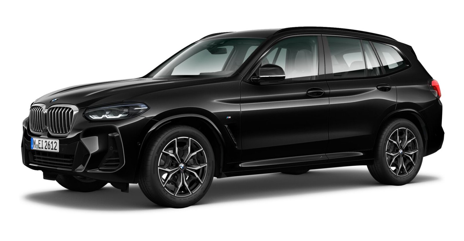 BMW BMW X in Schwarz von vorne BMW BMW X in Schwarz von vorne
