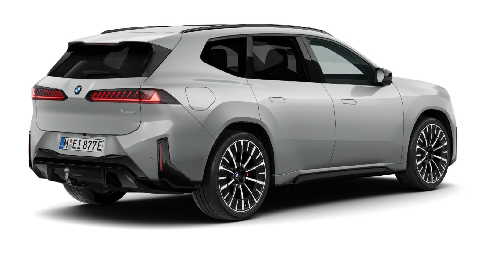 BMW BMW I in Grau von hinten
