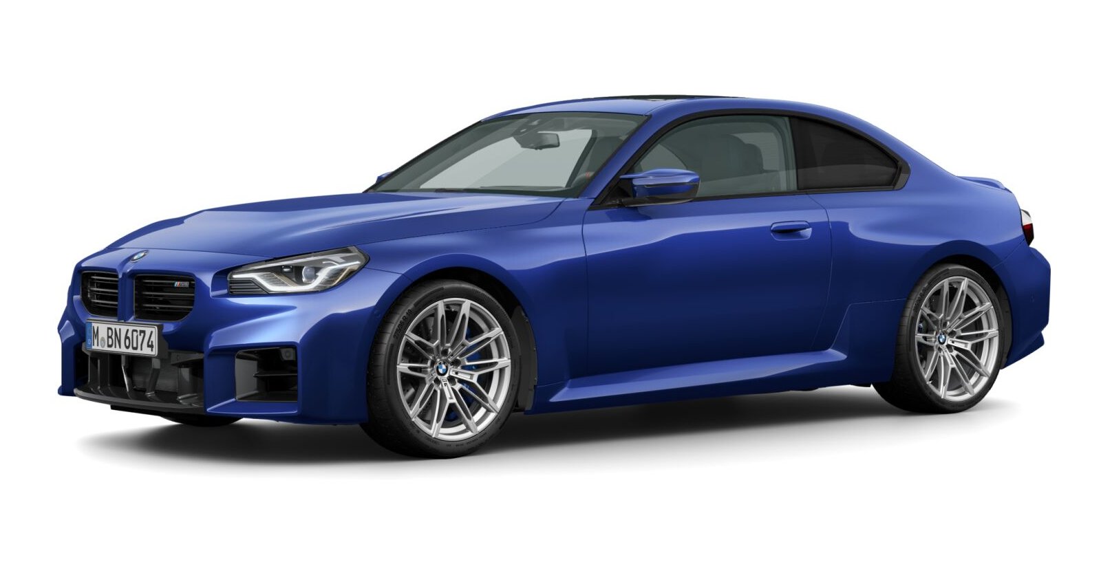 BMW BMW M in Blau von vorne BMW BMW M in Blau von vorne