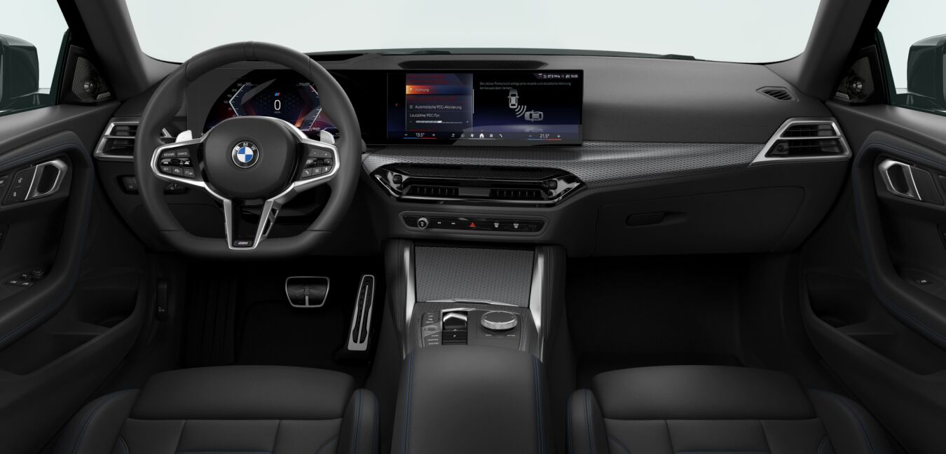 BMW BMW 2er im Innenraum von vorne BMW BMW 2er im Innenraum von vorne