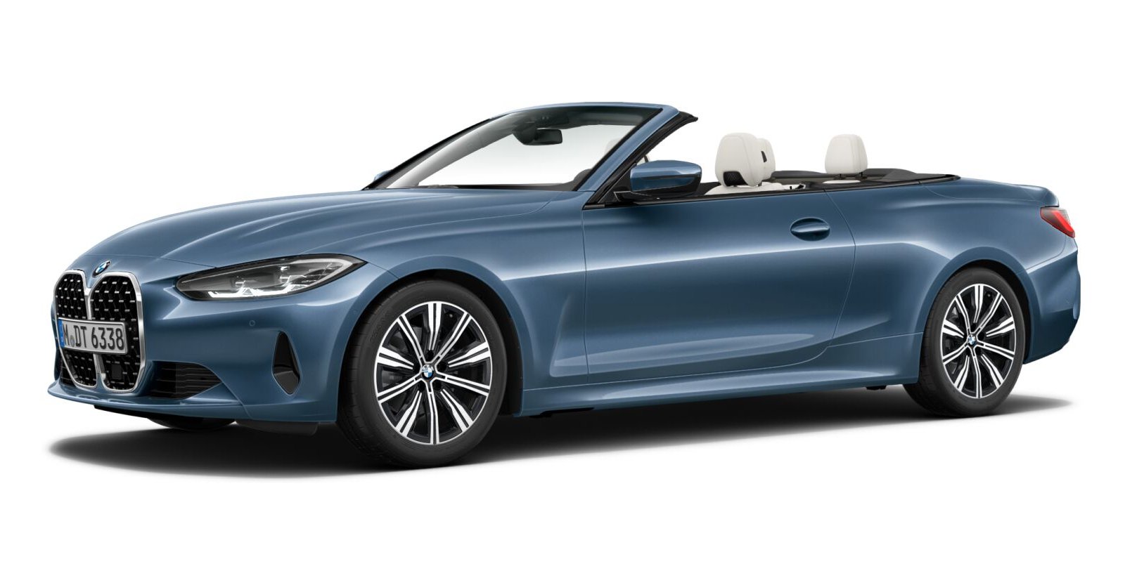 BMW BMW 4er in Blau von vorne BMW BMW 4er in Blau von vorne