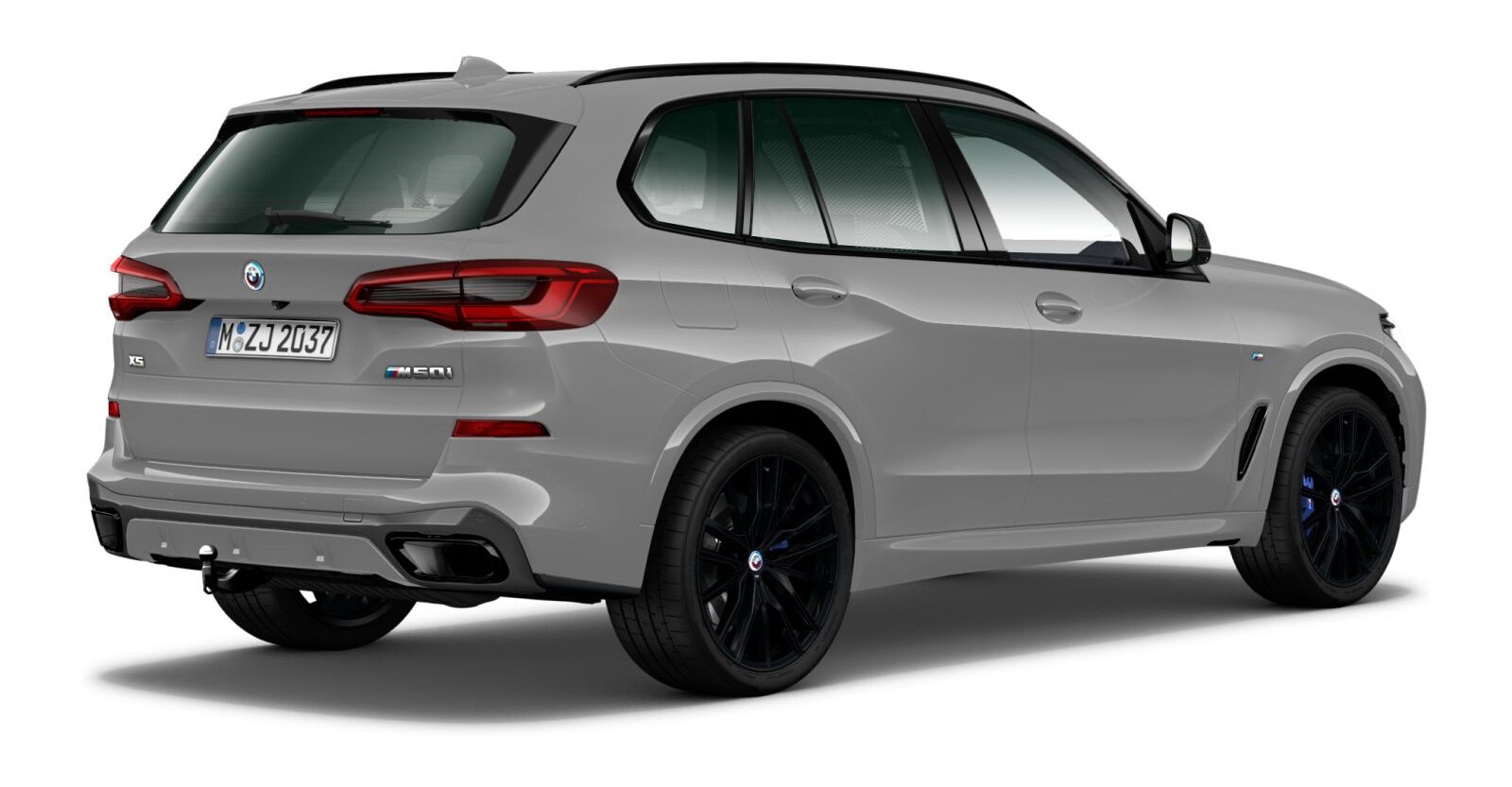 BMW BMW X in Grau von hinten BMW BMW X in Grau von hinten