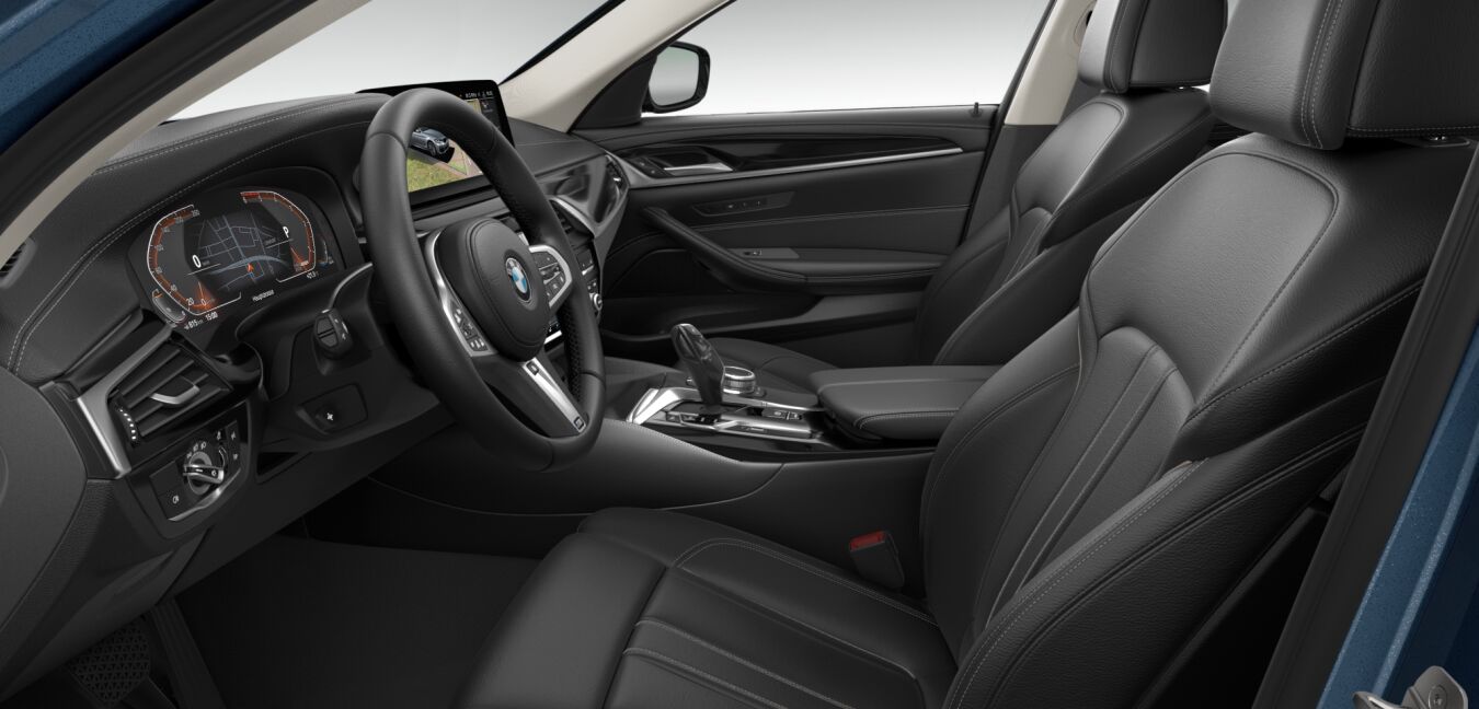 BMW BMW 5er im Innenraum seitlich BMW BMW 5er im Innenraum seitlich