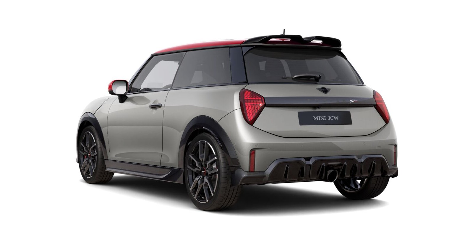 MINI MINI 3-Türer in Silber von hinten MINI MINI 3-Türer in Silber von hinten