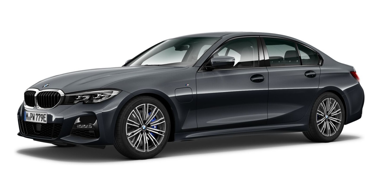 BMW BMW 3er in Grau von vorne BMW BMW 3er in Grau von vorne