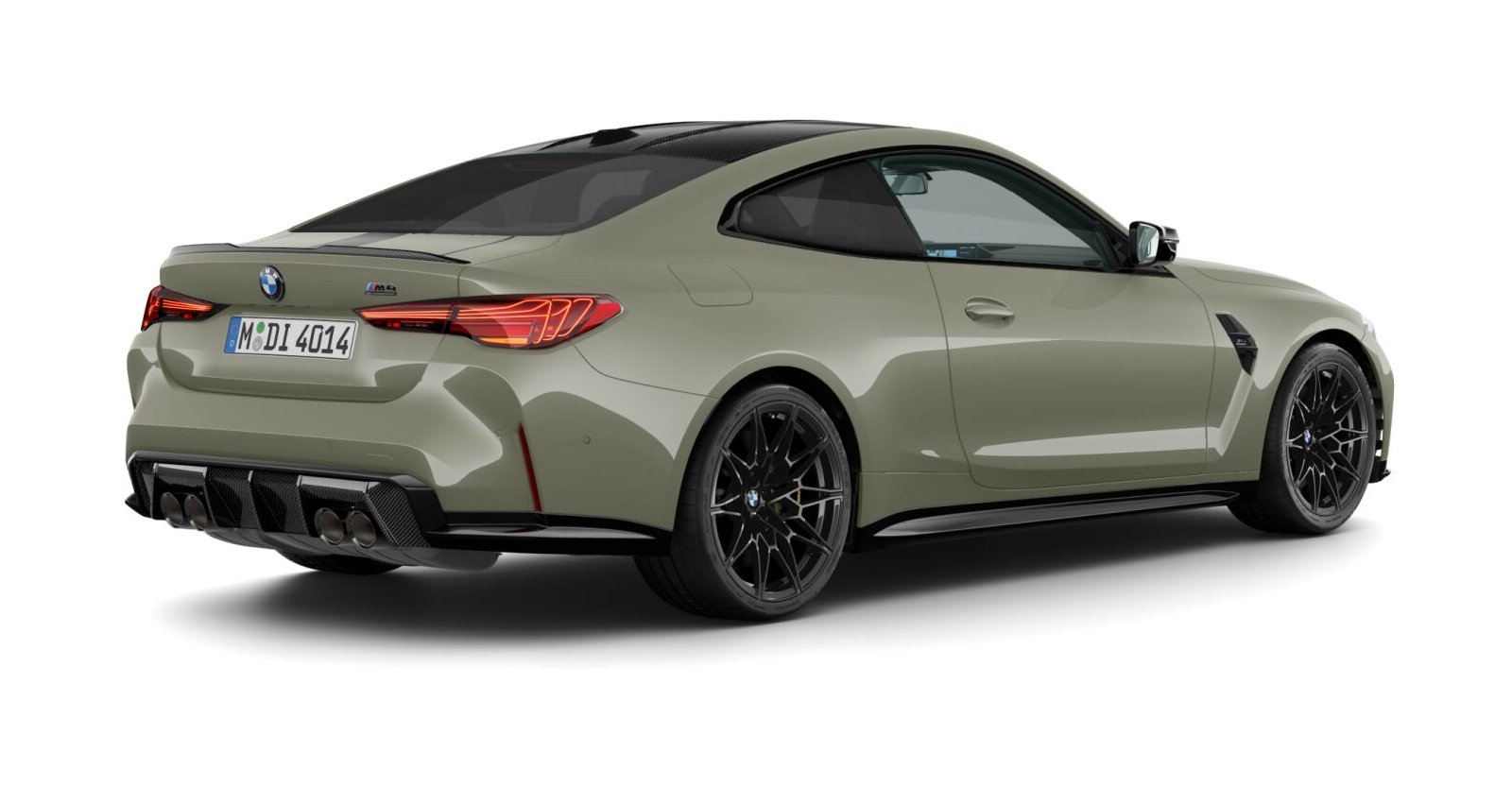 BMW BMW M in Grau von hinten BMW BMW M in Grau von hinten