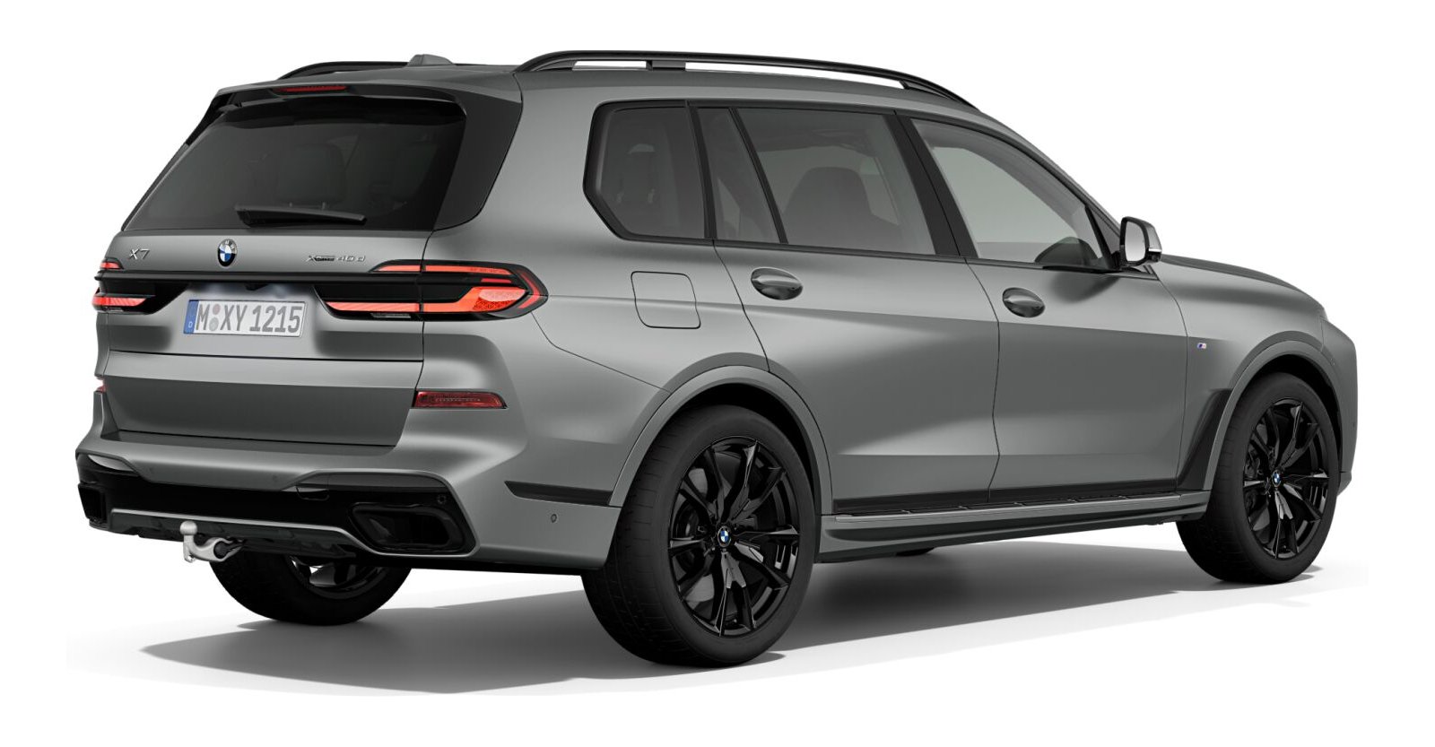 BMW BMW X in Grau von hinten BMW BMW X in Grau von hinten