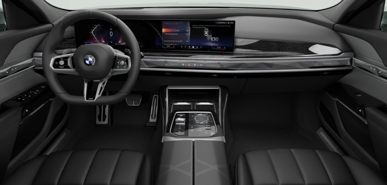 BMW BMW 7er im Innenraum von vorne