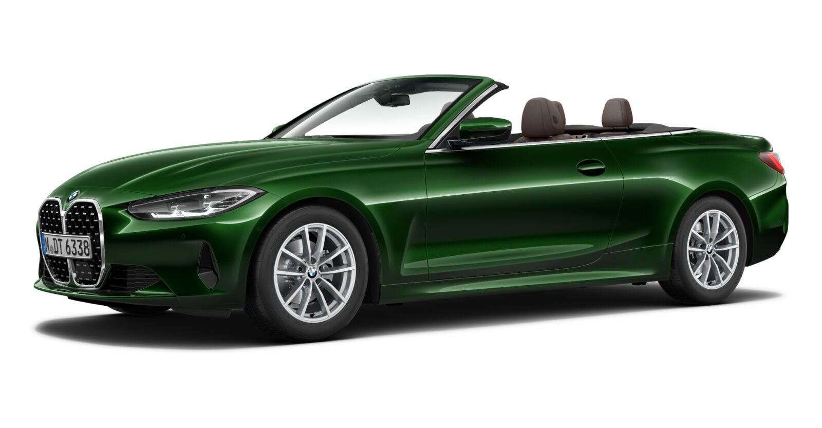 BMW BMW 4er in Grün von vorne