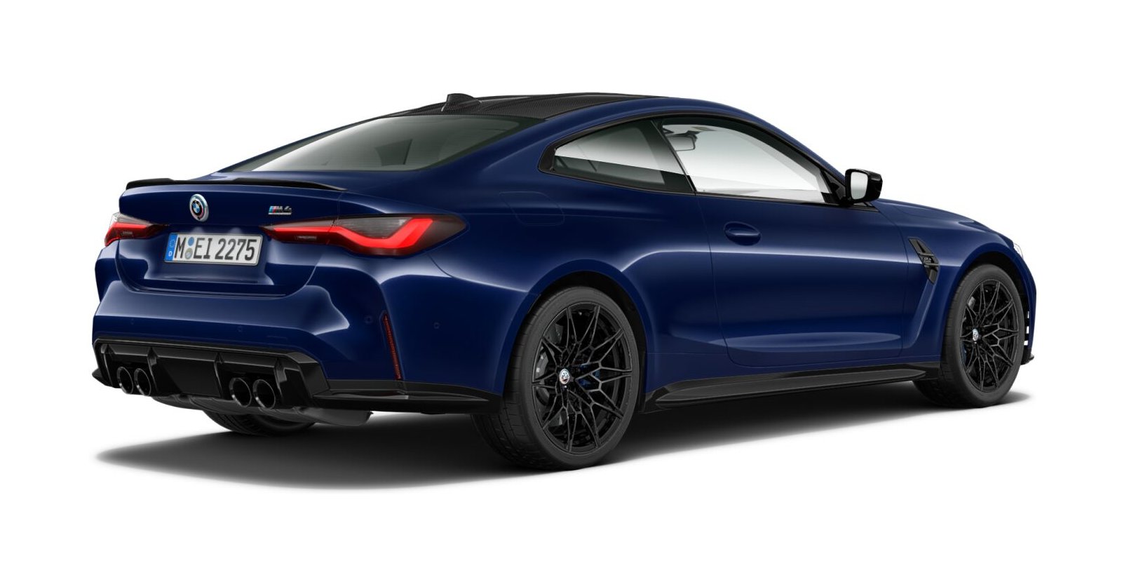 BMW BMW M in Blau von hinten BMW BMW M in Blau von hinten