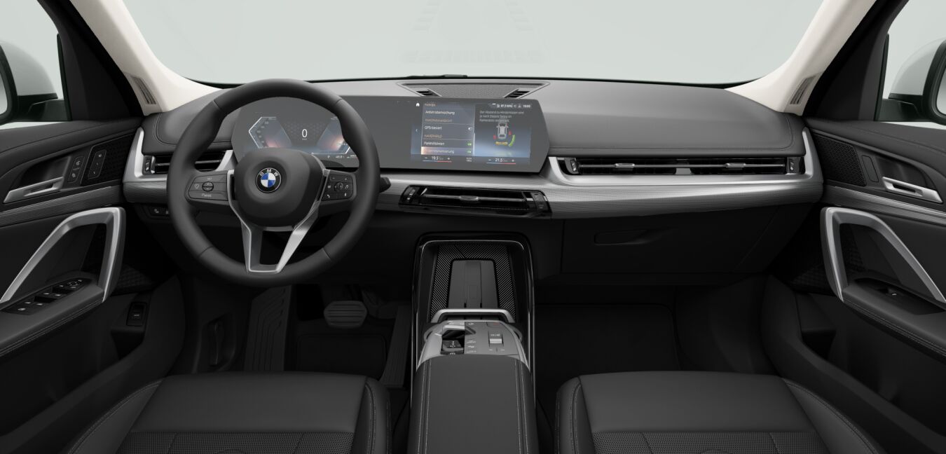 BMW BMW X im Innenraum von vorne