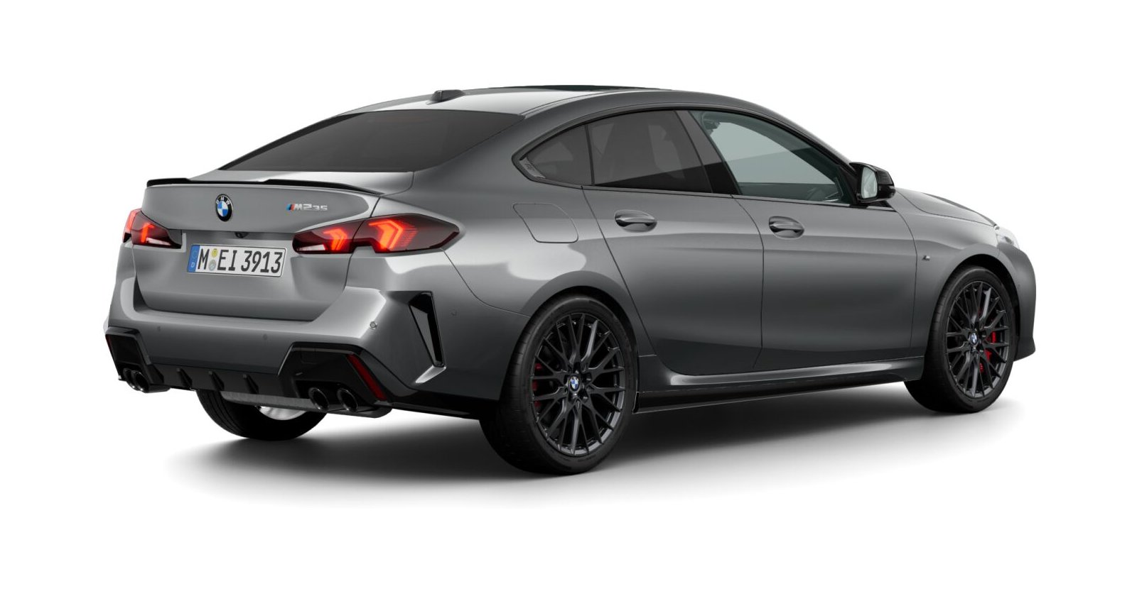 BMW BMW 2er in Grau von hinten BMW BMW 2er in Grau von hinten