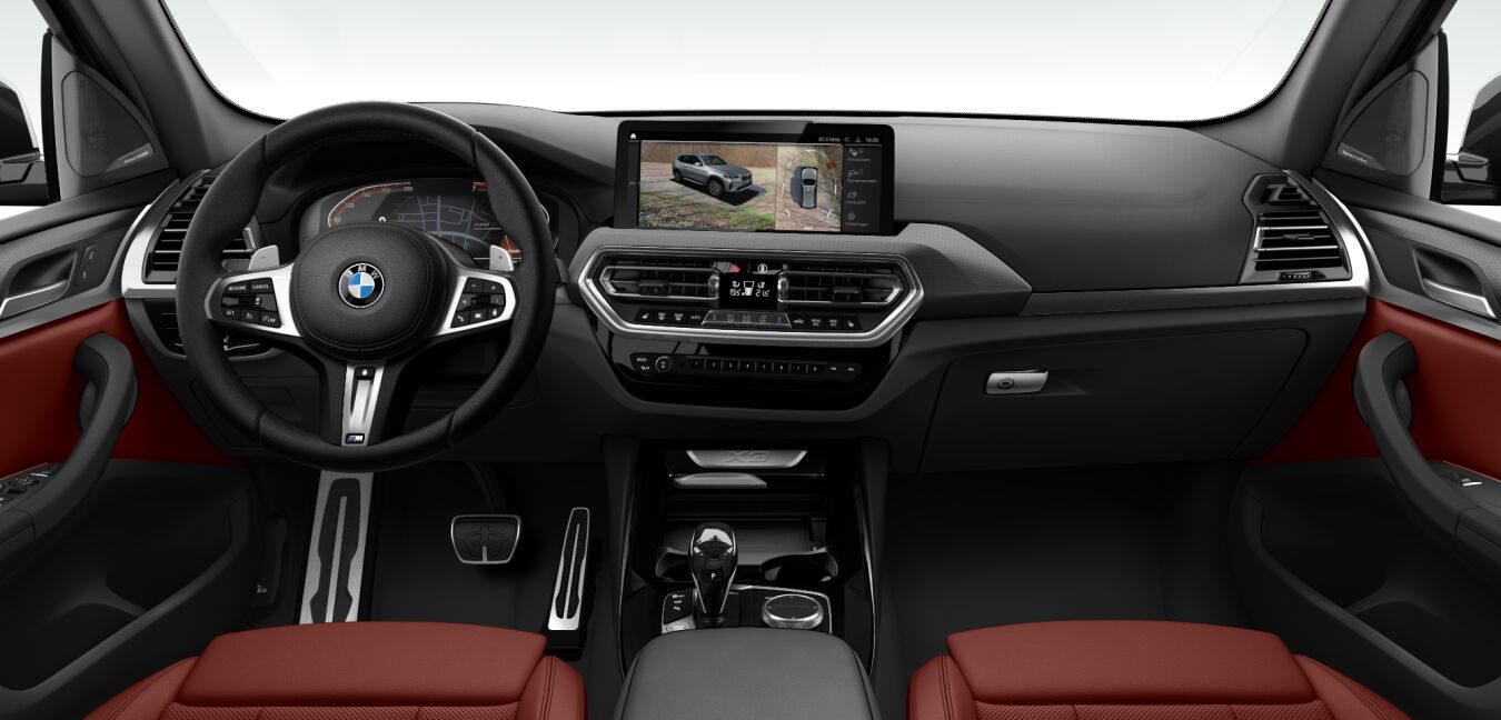BMW BMW X im Innenraum von vorne