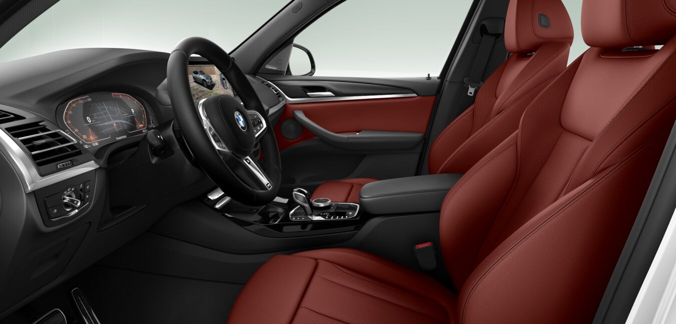 BMW BMW X im Innenraum seitlich
