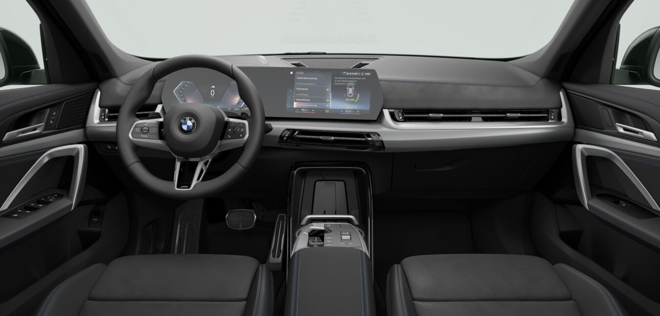 BMW BMW X im Innenraum von vorne