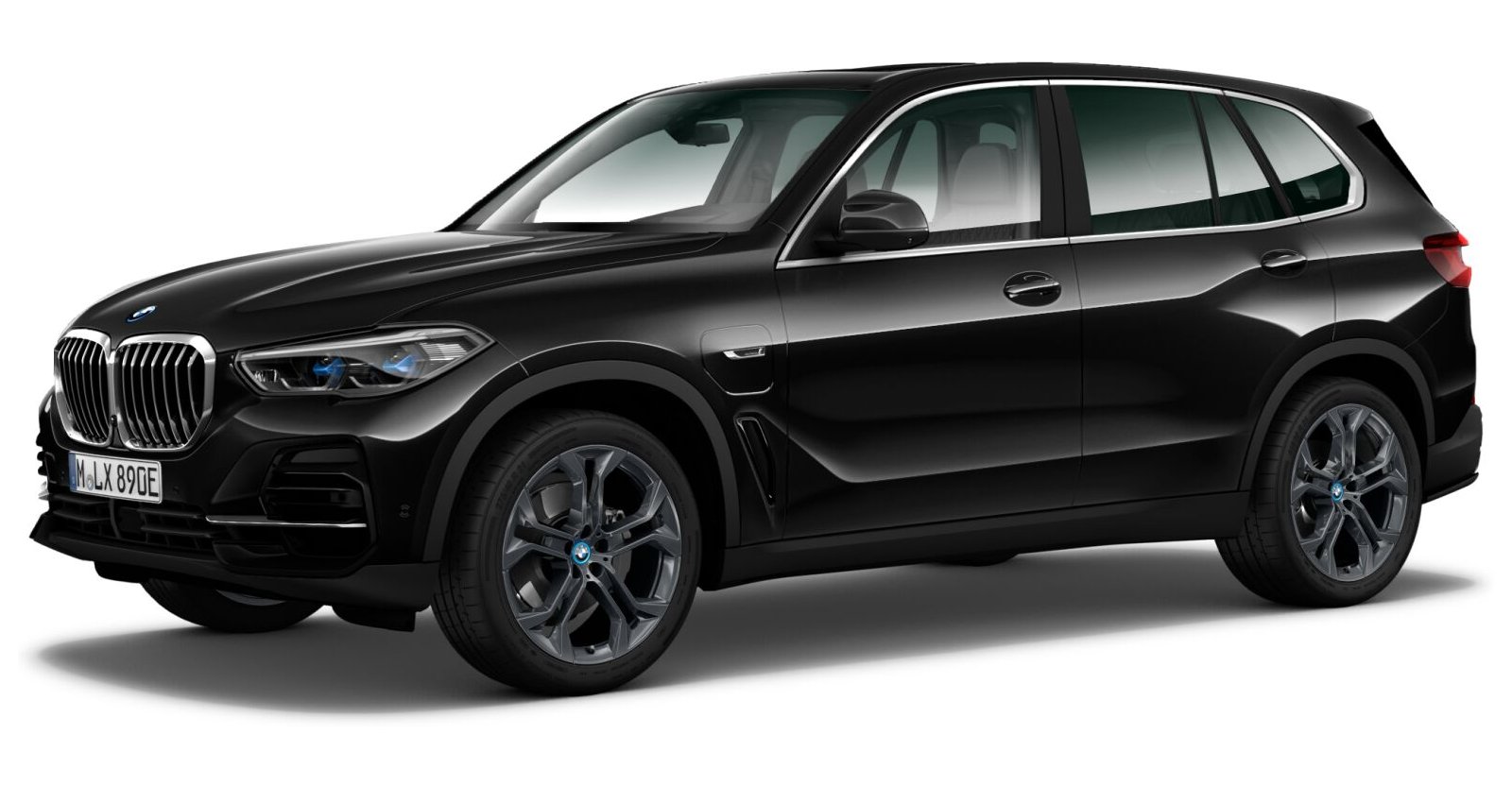 BMW BMW X in Schwarz von vorne