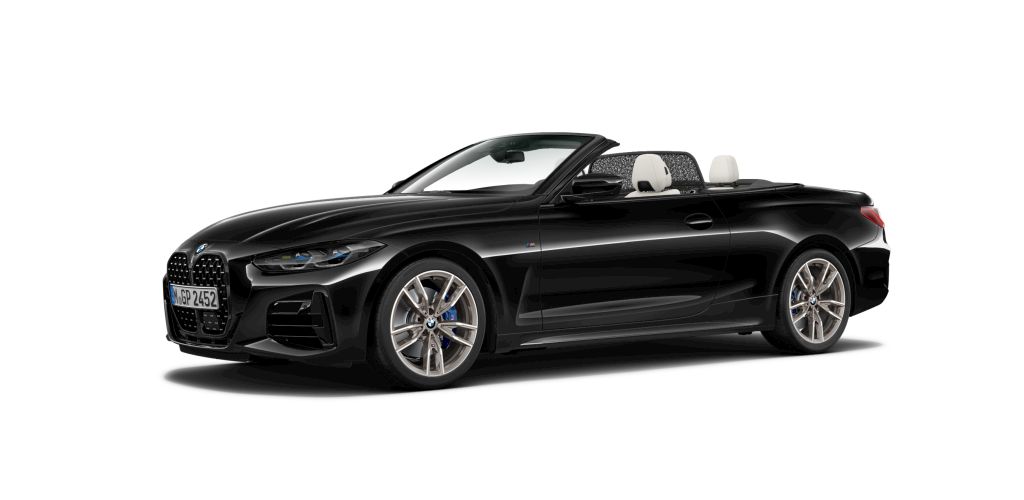 BMW BMW 4er in Schwarz von vorne