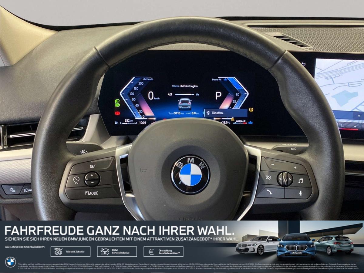 BMW X2 sDrive20i im Innenraum