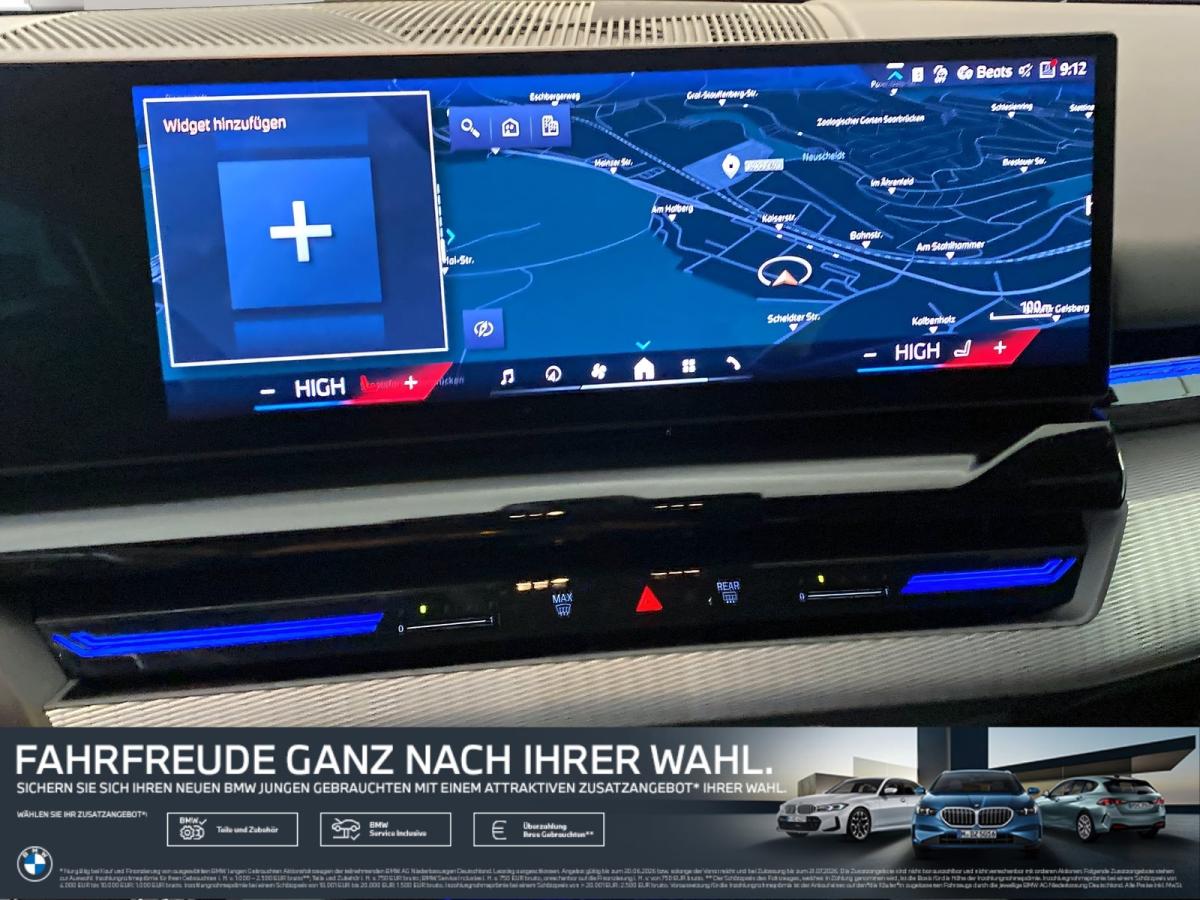 BMW 520d Touring im Innenraum