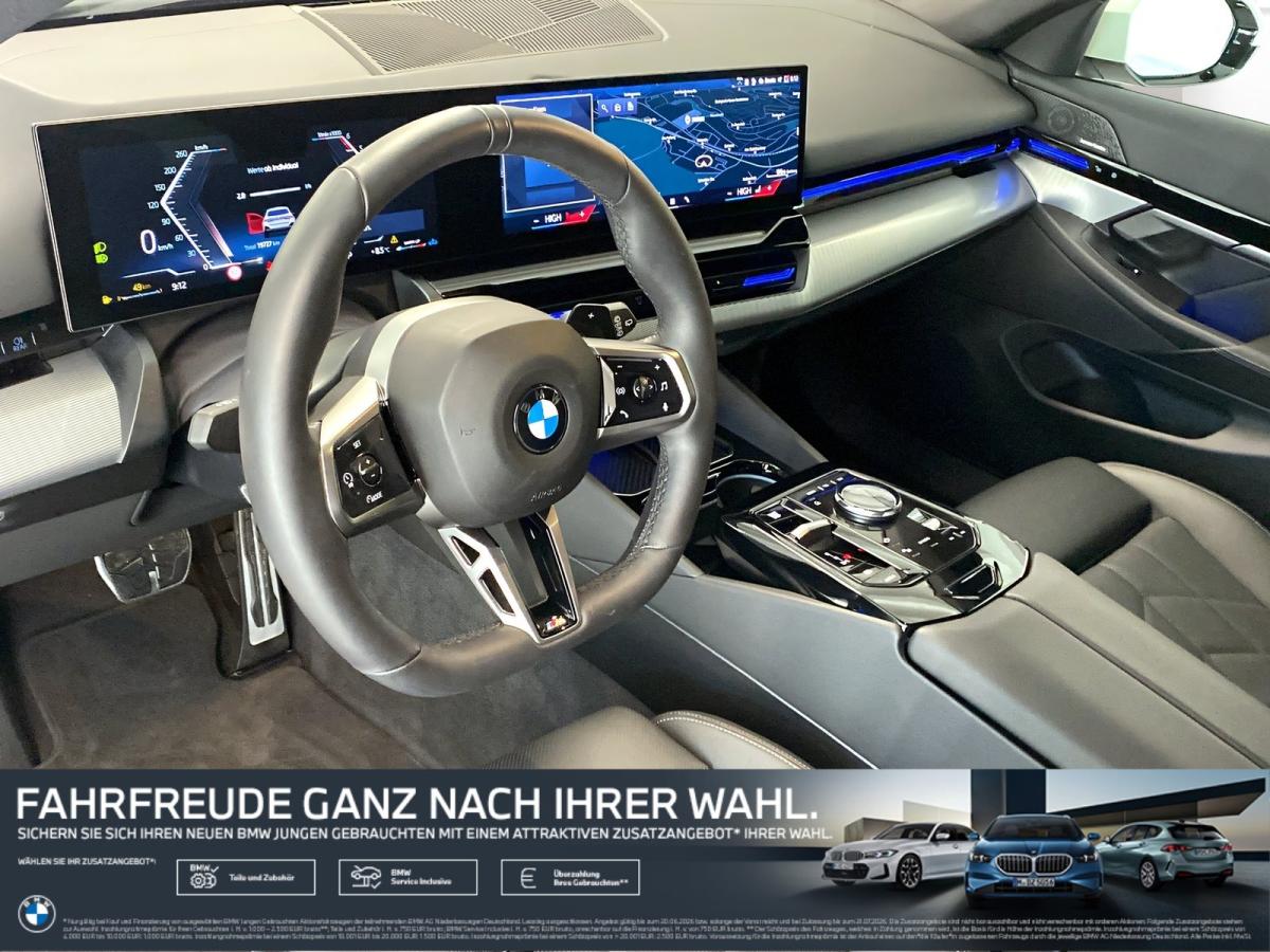 BMW 520d Touring im Innenraum