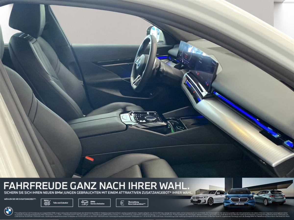 BMW 520d Touring im Innenraum